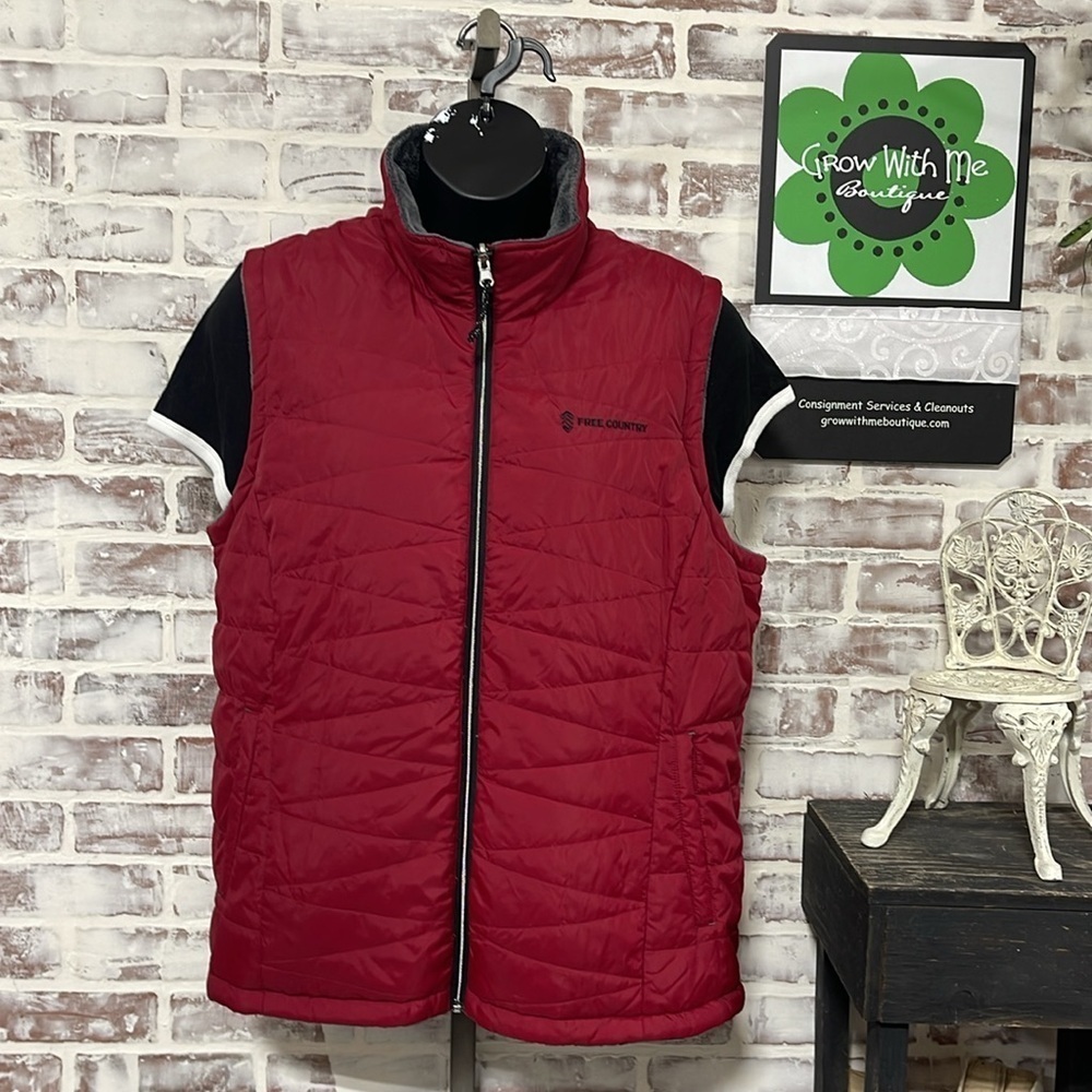 Free country quilted vest women’s XXL